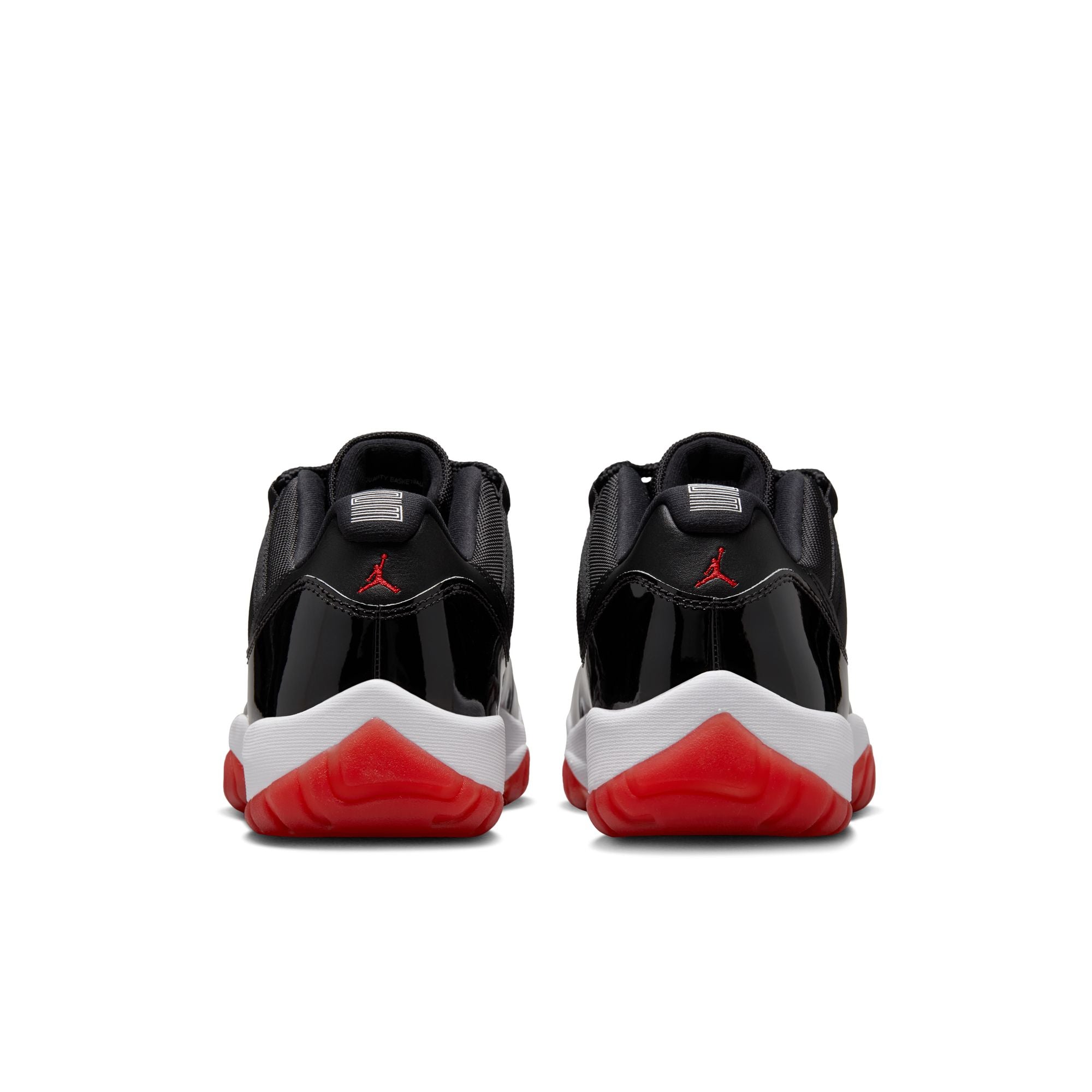air jordan 11 retro low black/varsity red white fv5104 006