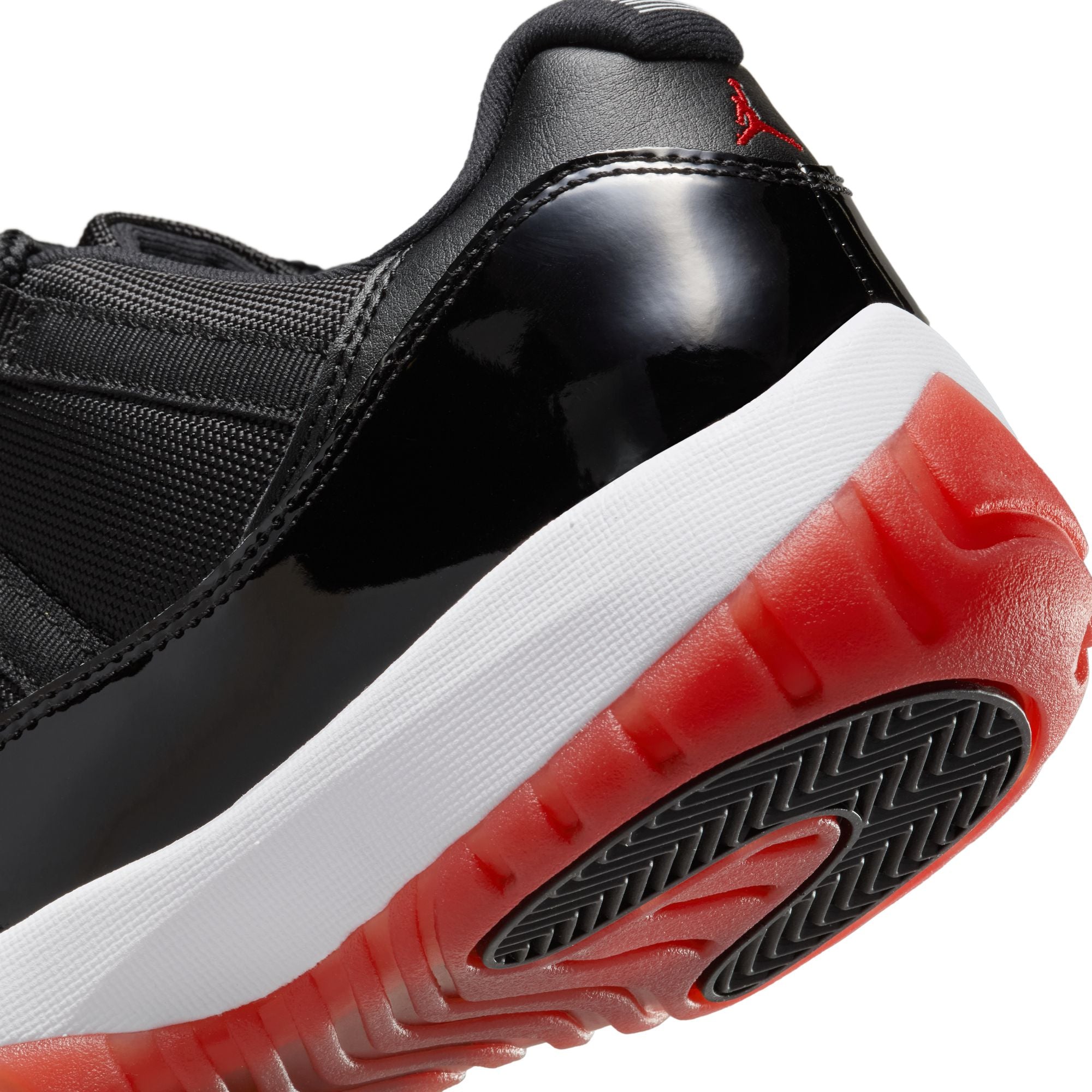 air jordan 11 retro low black/varsity red white fv5104 006